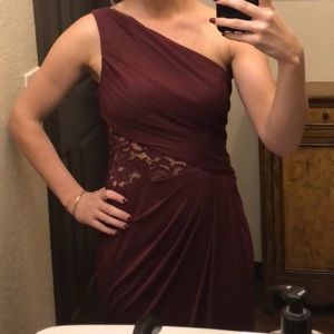 David’s Bridal bridesmaid dress.